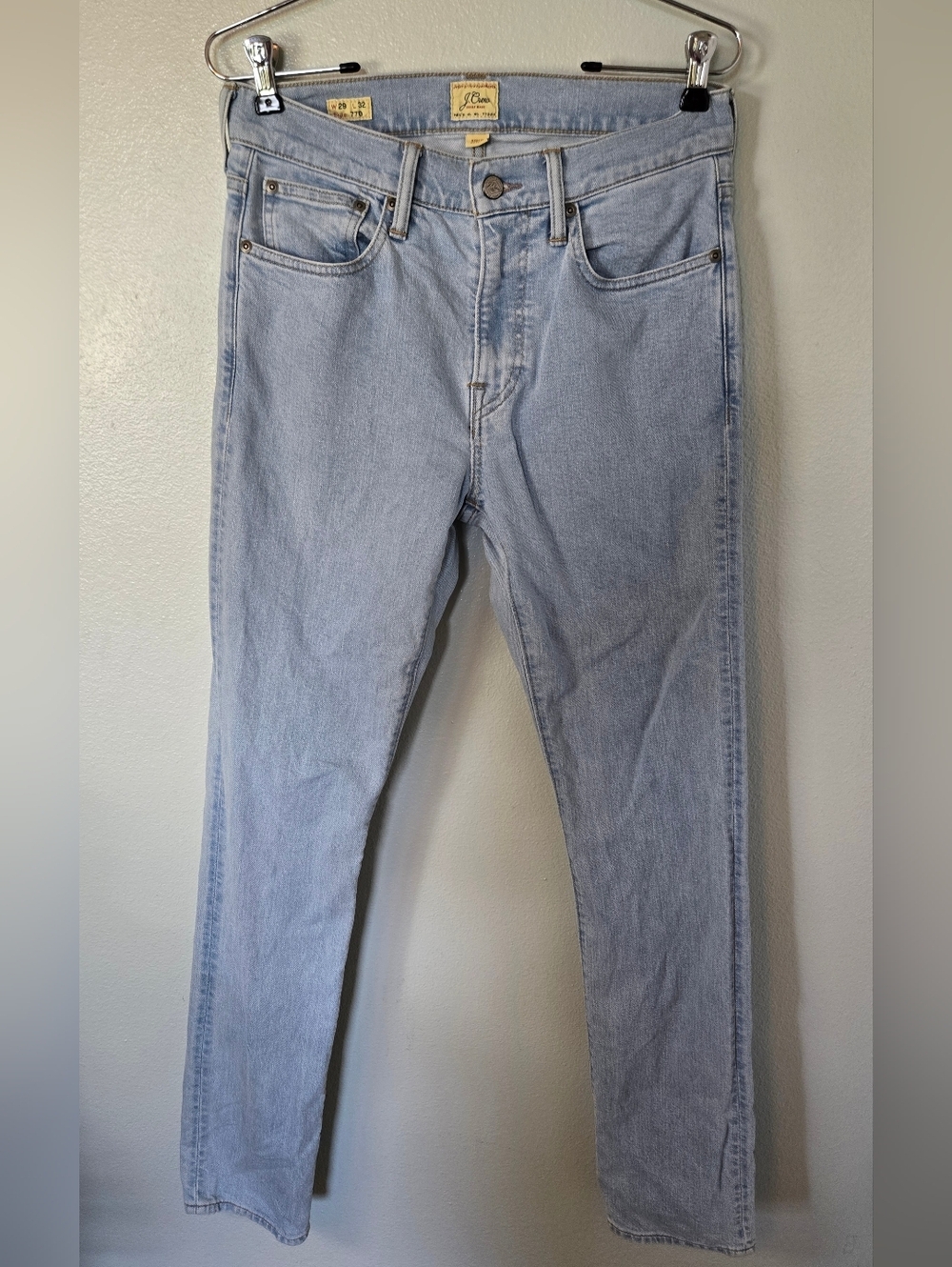 J. Crew | Men's Light Wash 770 Straight Jeans Size 29x32